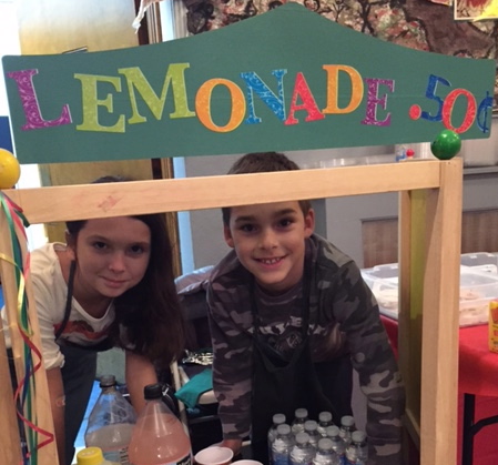 Cupcakes and Lemonade!  "In the same way, let your light shine before others, so that they may see your good works and give glory to your Father who is in heaven." Matthew 5:16